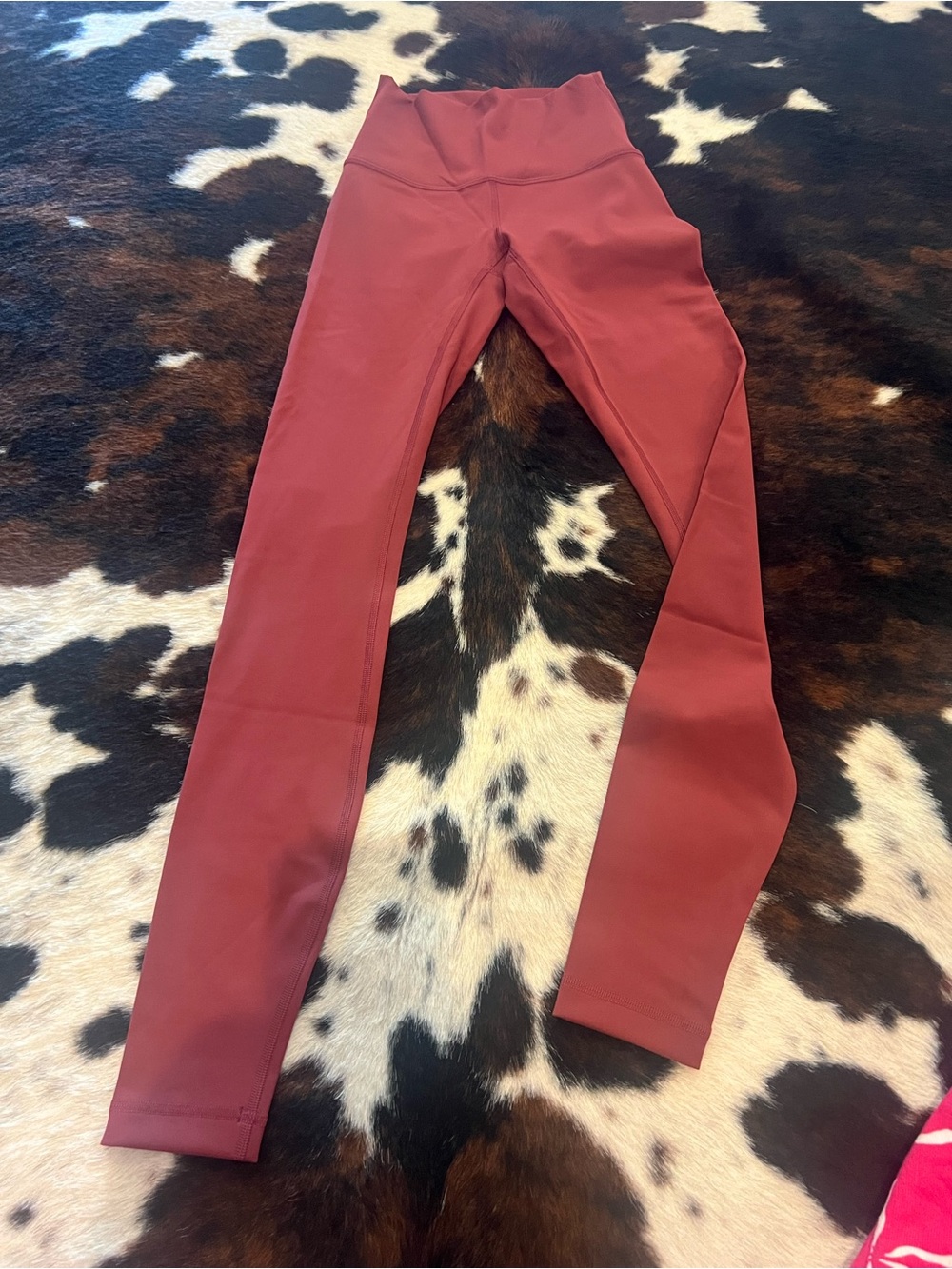 lululemon athletica High-Rise Leggings in Brick Red